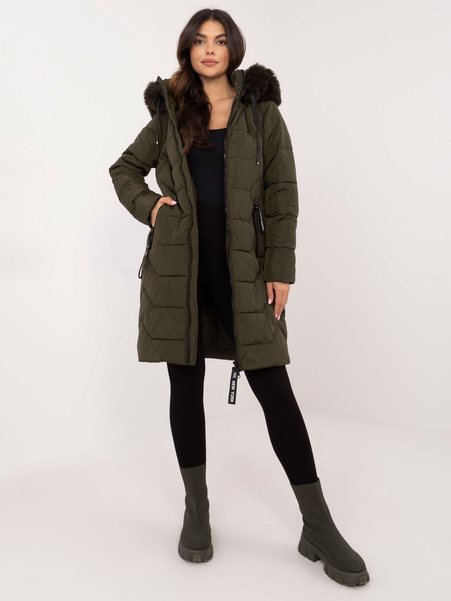 Bunda -SK-KR-HH-2408.55P Farba: Zelená, Veľkosť: 2XL