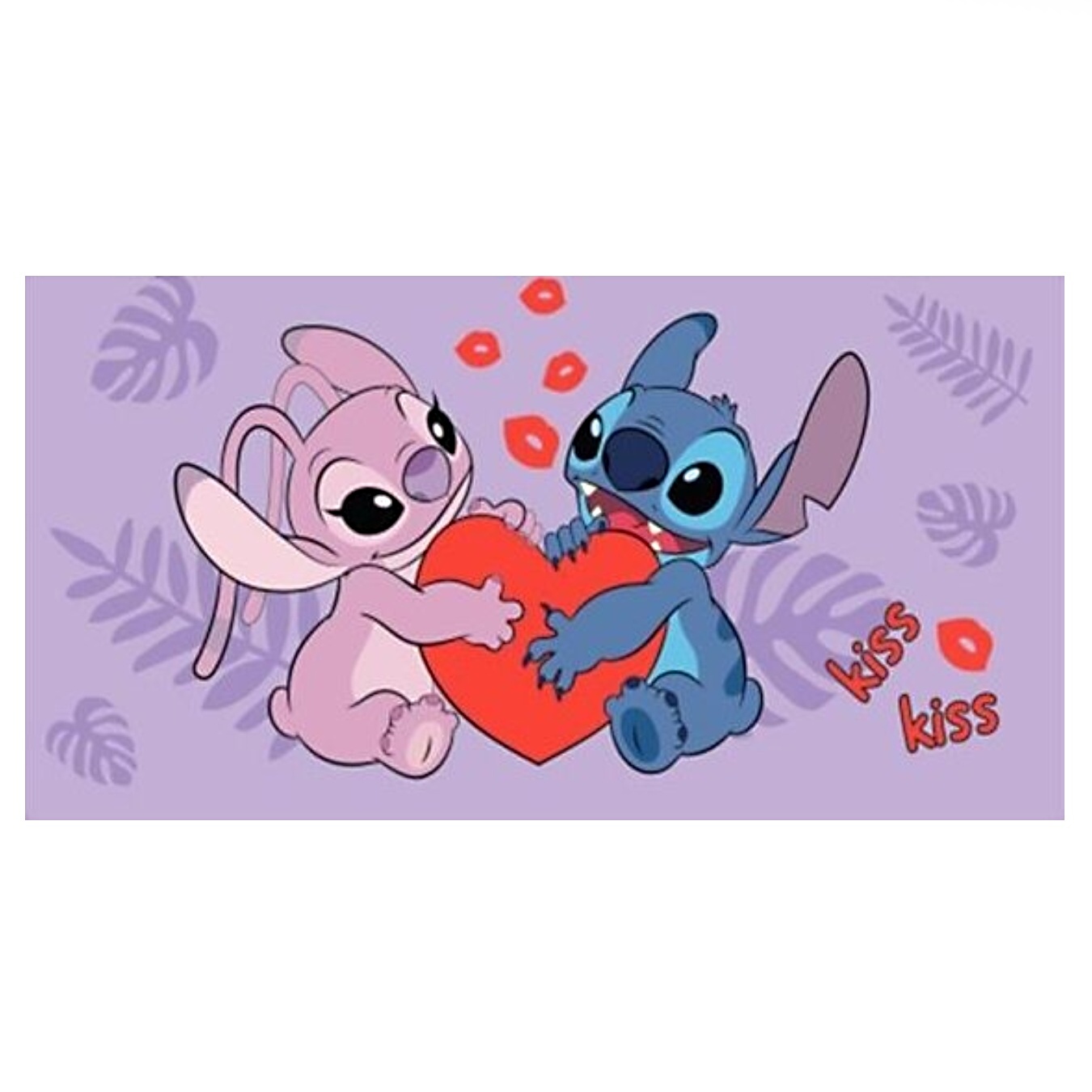 Osuška Lilo a Stitch Kiss Varianta: Osuška Lilo a Stitch Kiss 70x140 cm
