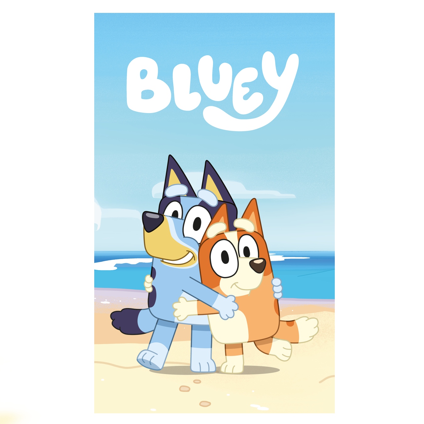 Detská fleecová deka Bluey 100x150 cm