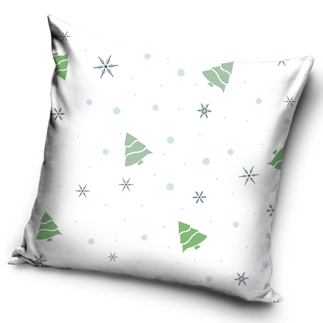 Dekoračný vankúšik Biele Vianoce