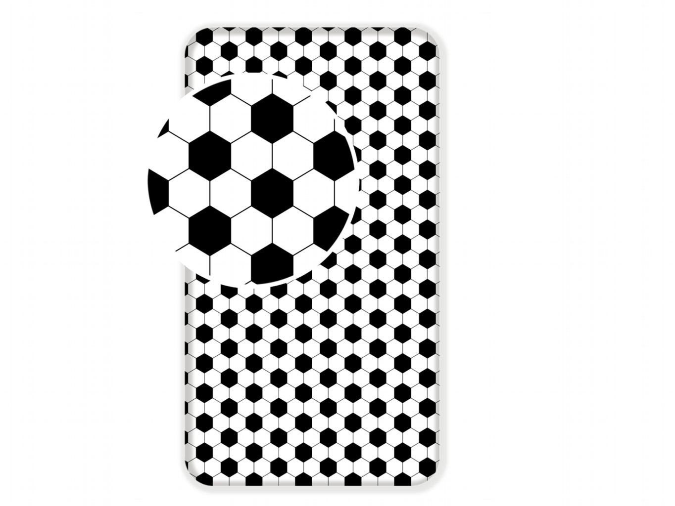 Plachta Futbal 90x200x25 cm