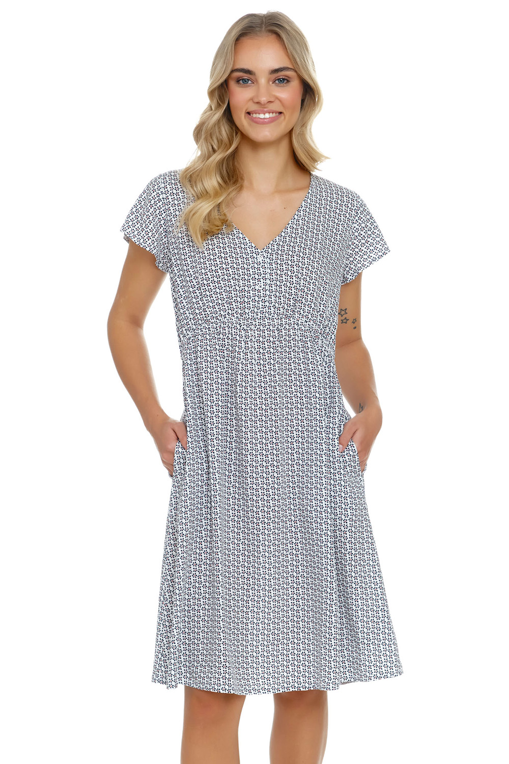 Nočná košeľa Doctor Nap TCB.5111 Farba: Biela, Veľkosť: L