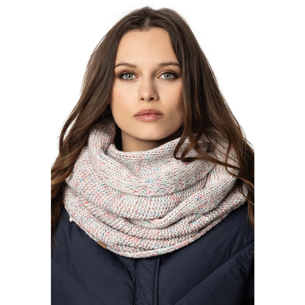 Šál Vivisence 7103 - výpredaj Farba: Béžová, Veľkosť: UNI