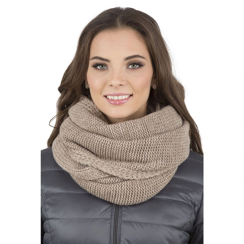 Šál Vivisence 7103 - výpredaj Farba: Hnedá, Veľkosť: UNI