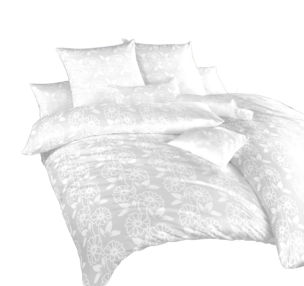 Obliečky damask Jiřiny biele Varianta: Ľanové plátno vrátane damašku Jiřiny biele 140x200, 70x90 cm