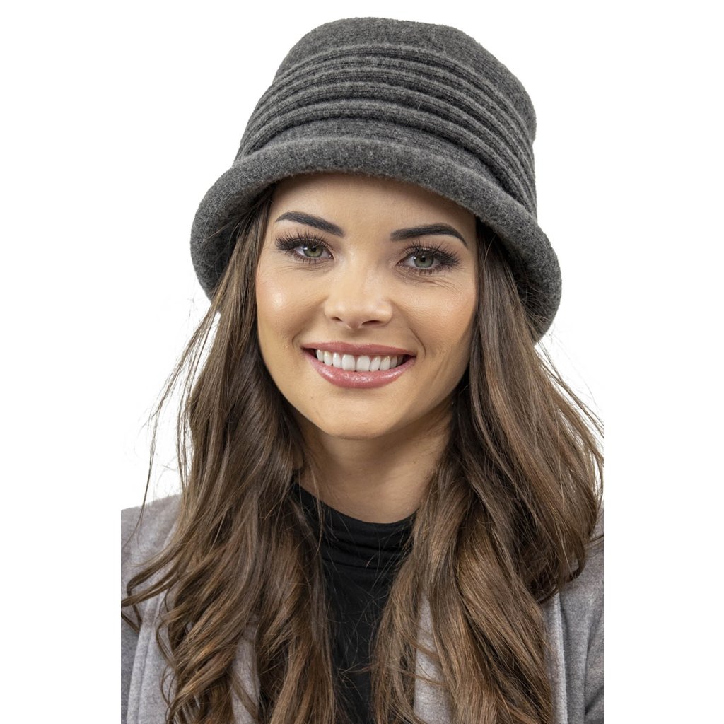 Klobúk Vivisence 7045 - výpredaj Farba: Sivá, Veľkosť: UNI