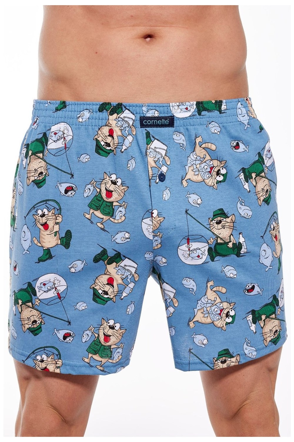 Trenírky Cornette classic 001/150 Farba: Modrá, Veľkosť: 4XL