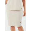 136253 27 sukne italian fashion stella midi velikost m barva bezova