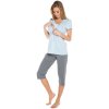 61423 1 damske pyzamo italian fashion felicita kr r sp 3 4