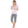 61423 4 damske pyzamo italian fashion felicita kr r sp 3 4