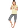 61423 6 damske pyzamo italian fashion felicita kr r sp 3 4