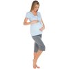 61423 damske pyzamo italian fashion felicita kr r sp 3 4
