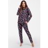 69568 1 damske pyzamo italian fashion cookies dl r dl sp velikost xl barva modra tmave