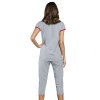 63349 7 damske pyzamo italian fashion tabata kr r sp 3 4 velikost s barva seda