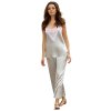 63397 damske pyzamo dkaren avery komplet velikost l barva stribrna