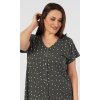 Dámske domáce šaty s krátkym rukávom Daniela