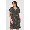 Dámske domáce šaty s krátkym rukávom Daniela