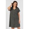 Dámske domáce šaty s krátkym rukávom Daniela