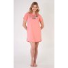 Dámske domáce šaty s krátkym rukávom Lucie