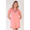 Dámske domáce šaty s krátkym rukávom Lucie
