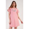 Dámske domáce šaty s krátkym rukávom Betty