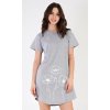 Dámska nočná košeľa s krátkym rukávom Leontína