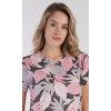 Dámska nočná košeľa s krátkym rukávom Eva