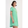 Dámske domáce šaty s krátkym rukávom Paula