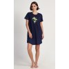 Dámske domáce šaty s krátkym rukávom Paula