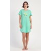 Dámske domáce šaty s krátkym rukávom Paula