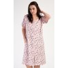 Dámske domáce šaty s krátkym rukávom Olivia