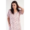 Dámske domáce šaty s krátkym rukávom Olivia