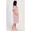 Dámske domáce šaty s krátkym rukávom Olivia
