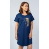 Dámska nočná košeľa s krátkym rukávom Pierko