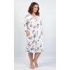 Dámske domáce šaty s trojštvrťovým rukávom Kristína