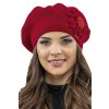 148528 8 baret vivisence 7048 velikost uni barva cervena