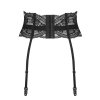 178808 4 podvazkovy pas obsessive nutris garter belt velikost m l barva cerna
