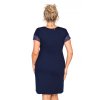 151775 koszulka nocna plus size mariza granatowa 1