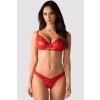 178823 obsessive aliosa 2 pcs set podprsenka tanga velikost s m barva cervena