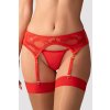 227418 podvazkovy pas obsessive aliosa garter belt velikost s m barva cervena