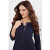 152600 4 damske pyzamo italian fashion dona r 3 4 sp 3 4 velikost xl barva modra tmave