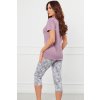 152822 2 damske pyzamo italian fashion ibena kr r sp 3 4 velikost s barva ruzova