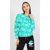 154136 damske pyzamo dlouhe santa vyp