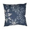 156347 8 povlak na polstar bavlna snowflakes tmave modre
