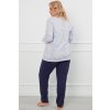 157025 2 damske pyzamo italian fashion jovita dlr dl sp velikost l barva modra tmave