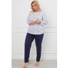 157025 1 damske pyzamo italian fashion jovita dlr dl sp velikost l barva modra tmave