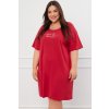 204629 damska nocni kosile italian fashion evora kr r velikost m barva cervena