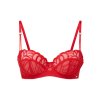 157829 7 podprsenka gossard 19705 velikost 75f barva cervena