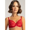 158186 podprsenka ava 2156 grace push up velikost 80c barva cervena