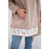 158675 6 zateplena mikina se zipem answear style velikost uni barva bezova